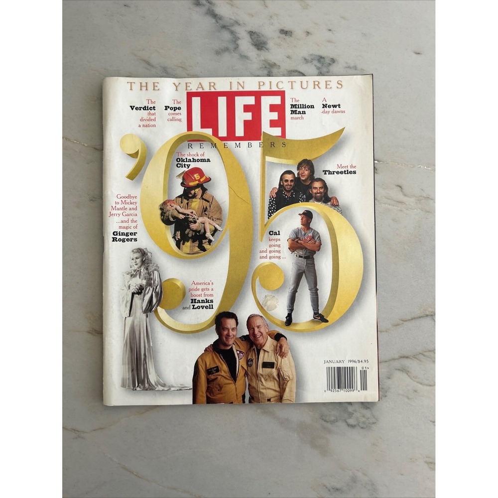 Vintage LIFE Magazine Random Lot of 10 Magazines from 1990s News Illustrated